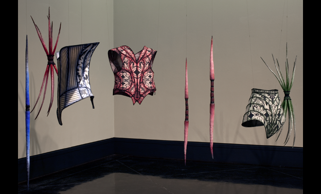 installation image: points of reference (installation detail), 2012, Alexandria Museum of Art, Alexandria, LA, link to: installation Alexandria Museum of Art5